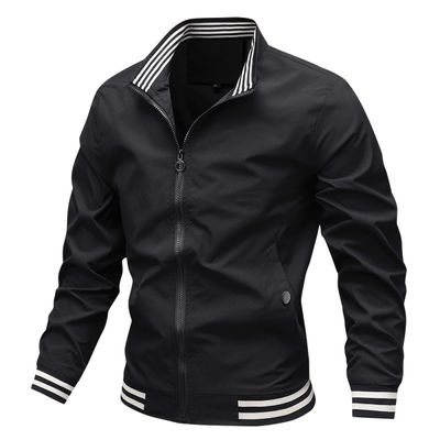 2023 Mens Polyester Cotton Padded Coat Bomber Metodo di tessitura a lunghezza regolare Tessuto