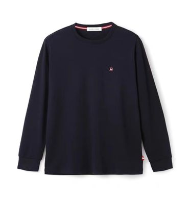 Pelle-Friendly 0 Pressure Feeling Hoodie da uomo a manica lunga senza rivestimento con modello di lettere