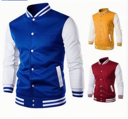 Tipo di lavorazione rivestito Pullover uniforme da baseball per abiti da lavoro maschili Logo personalizzato