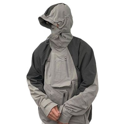 Cappotto anti-vento per uomini amanti dell'alpinismo e dello sci