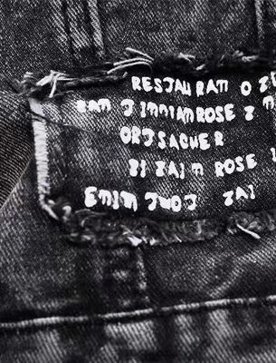 Abiti da ginnastica da esterno da uomo Giacche a petto singolo con materiale misto poliestere/denim