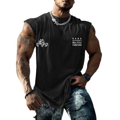 Unisex Grafica Stampa Digitale Gym Taglio Off Vesticolo senza maniche XMAMLON Custom OEM RTS