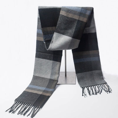Scialle da calcio per tifosi Scarf Jacquard Custom Scarf invernale a maglia con disegno a quadri