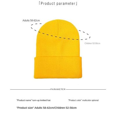 Logo personalizzato ricamo Unisex Acrilico Magliato Mansueto Cappuccio Caldo Inverno Magliato Cappelli Cappuccio per SKI