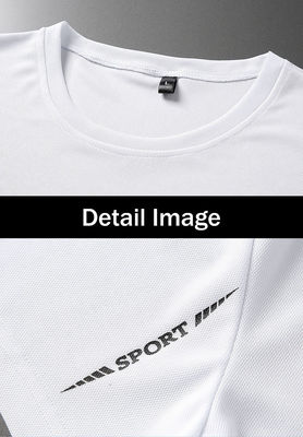 100% di poliestere per uomini Set traspirante veloce e secco T-shirt stile giacca per estate
