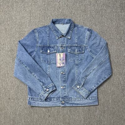 Set da uomo in denim traspirante per la stampa a trasferimento di calore