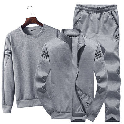 Stile sportivo T-shirt e joggers abito da tre pezzi per sportivi