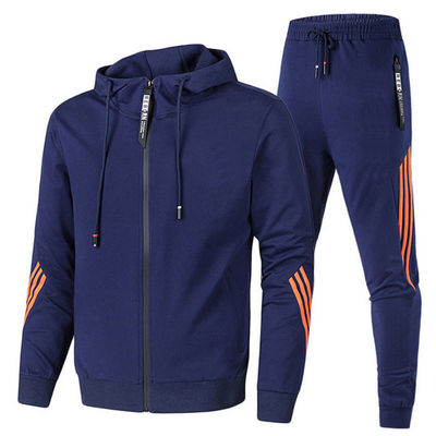 Prodotti di vendita al dettaglio Set di due pezzi per uomini per abbigliamento sportivo traspirante in bianco