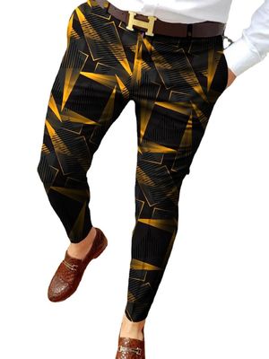 Moda Stylish Streetwear Maglioni a maglia Jogger personalizzato Stampa digitale Pantaloni da carico per uomini