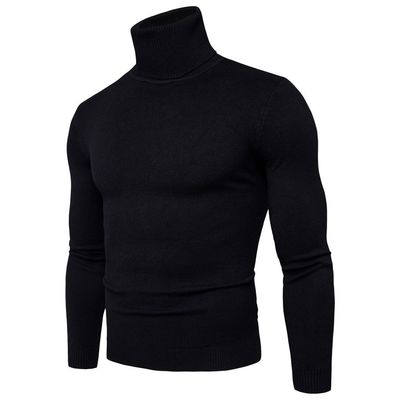 2022 Pullover maschile a colori solidi con due rivestimenti e elevata funzione di materiale elastico