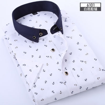 Fibra di poliestere T-shirt con manica corta con stampa floreale estiva da uomo Disegno casual e giovanile
