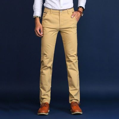 Pantaloni casual maschili 2023 in pantaloni a matita con apertura a mosca e placca a zip
