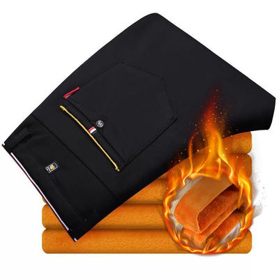 Pantaloni casual maschili 2023 in pantaloni a matita con apertura a mosca e placca a zip