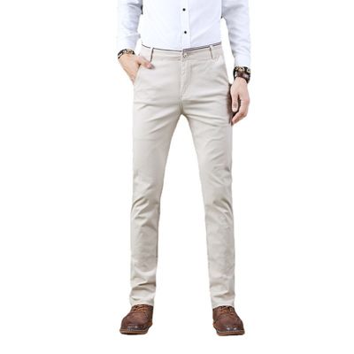 Pantaloni casual da quattro stagioni per uomini con design snello e leggero