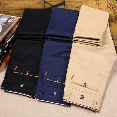 Pantaloni casual da quattro stagioni per uomini con design snello e leggero