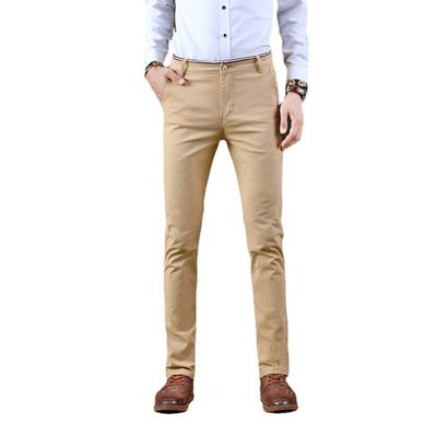Pantaloni casual da quattro stagioni per uomini con design snello e leggero