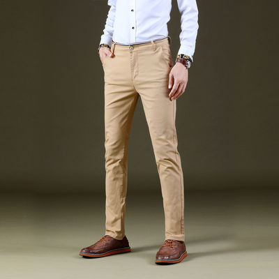 Pantaloni casual da quattro stagioni per uomini con design snello e leggero