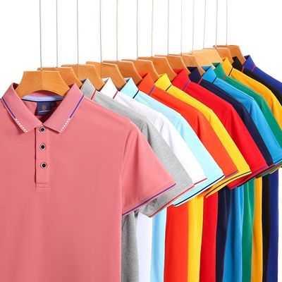 Polo uomo a manica corta personalizzato per attività commerciali, lavoro e pubblicità
