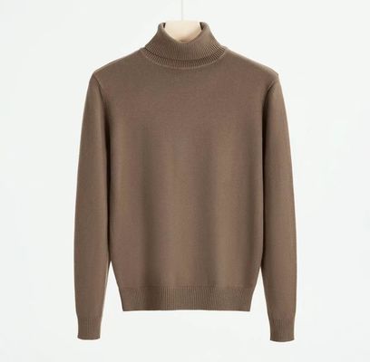 Maglieria di primavera Maglietta a collo alto per uomini Intimo a prova di vento Camicia a fondo