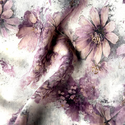 65 gm miscela di lana feltro stampaggio pellicola Jacquard acetato poliestere satinato tessuto per abito
