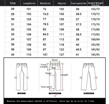 Spessore stretch jeans maschile tubo rigido sciolto cintura alta taglia più lavaggio casual lavaggio sabbia