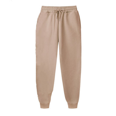 Stagione invernale Custom 220g Colore solido con pellicce Sweatpants Unisex Sport per il tempo libero