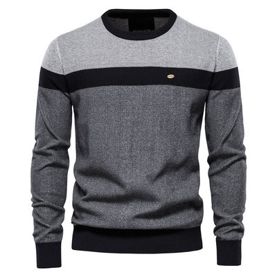 Primavera classica In autunno e in primavera abbigliamento a maglia da uomo