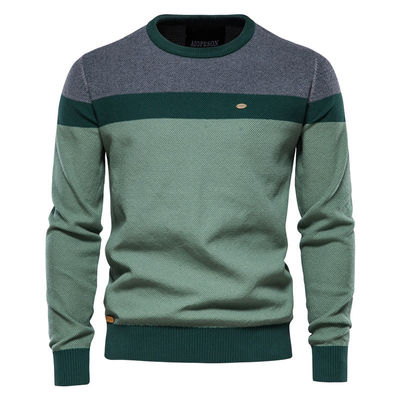 Primavera classica In autunno e in primavera abbigliamento a maglia da uomo