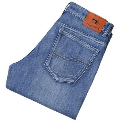 Giubbotti da uomo leggeri in tessuto denim leggero per movimenti traspiranti