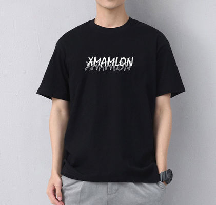 T-shirt di cotone stampato su misura OEM ODM Antirrompente