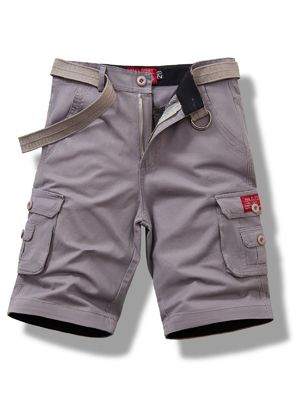 Pantaloni da carico maschile in cotone spesso con comodità multi-tasche