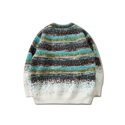 Pullover a manica lunga, abbigliamento a maglia, maglioni di Natale in lana, maglioni maschili, maglioni per uomini, traspiranti.