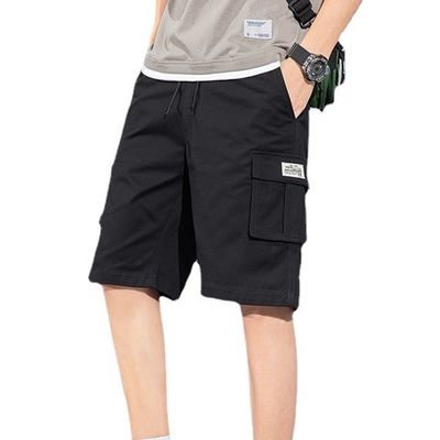 2023 Festival di primavera Shorts casual maschile con tasche grandi e tessuto traspirante