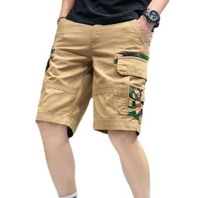 2023 Festival di primavera Shorts casual maschile con tasche grandi e tessuto traspirante