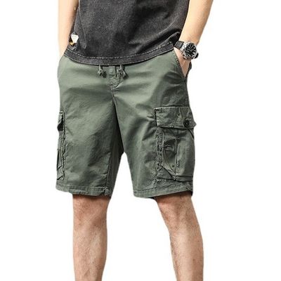 2023 Festival di primavera Shorts casual maschile con tasche grandi e tessuto traspirante