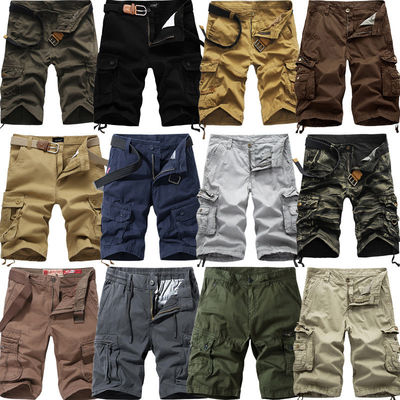 2023 Festival di primavera Shorts casual maschile con tasche grandi e tessuto traspirante