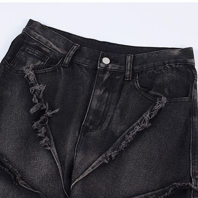 Baghi Jeans da uomo in XMAMLON RTS con Zip Placket Fly Opening e Damage Blue