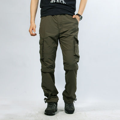 Mid-waist XMAMLON RTS Pantaloni casual staccabili Pantaloni da ginnastica da esterno da uomo a secco rapido