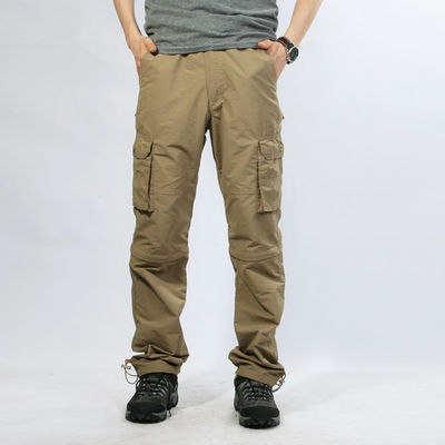 Mid-waist XMAMLON RTS Pantaloni casual staccabili Pantaloni da ginnastica da esterno da uomo a secco rapido