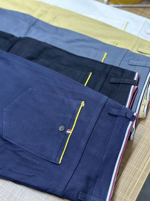 Pantaloni in tessuto a maglia per uomini Pantaloni di cotone in colore khaki da XMAMLON RTS