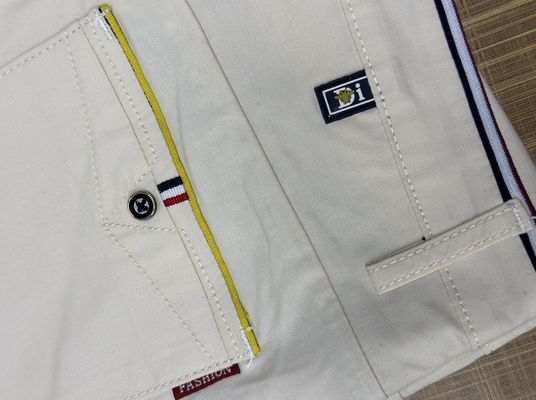 Pantaloni in tessuto a maglia per uomini Pantaloni di cotone in colore khaki da XMAMLON RTS
