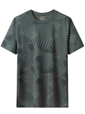 Verano UPF 50 T-shirt stampata UV Logo personalizzato Boxy Gym Streetwear per uomini e donne
