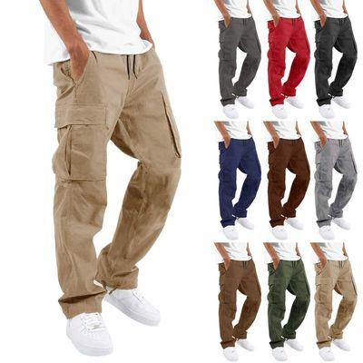 Altri Lavare Pulito Cotone Cargo Maschile Kurta Pantaloni Formali Per Camminata Tattica da XMAMLON