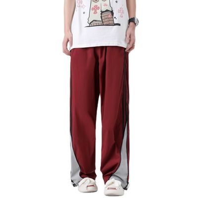 Pantaloni da jogger in poliestere e cotone con cintura elastica di XMAMLON Designer