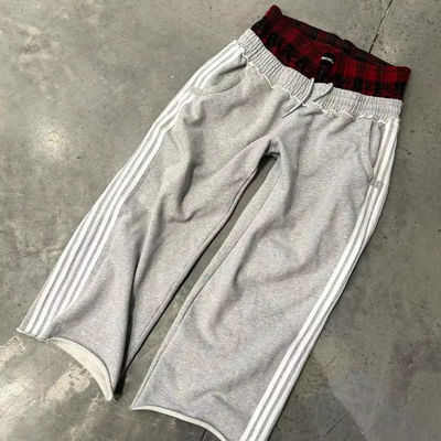 Streetwear Moda doppia vita XMAMLON RTS Pantaloni da ginnastica da uomo con chiusura a corda