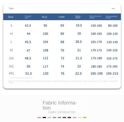 Magliette grafiche di cotone personalizzate per uomini stampate con disegni antipiling