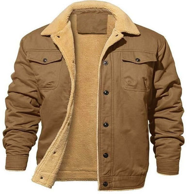 Giubbotto Bombardiere Custom Single Breasted per Uomini Vendita In Distanza NO Fleece Breaker