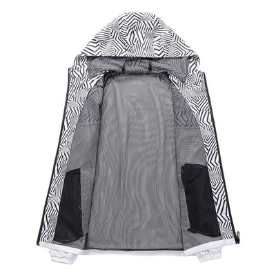 Cappotto uomo impermeabile impermeabile al vento Moderno Anorak sottile stile manica regolare 100% poliestere