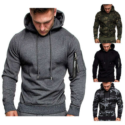 2023 moda maschile camouflage felpa con cappuccio felpa a maniche lunghe cappotto traspirante