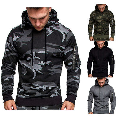 2023 moda maschile camouflage felpa con cappuccio felpa a maniche lunghe cappotto traspirante